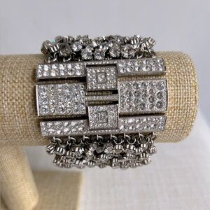 Vintage Badgley Mischa Couture Art Deco Bracelet/Watch